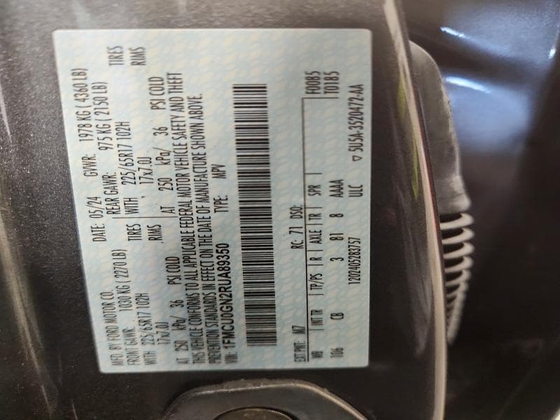 2024 FORD ESCAPE ACTIVE 13