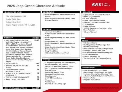 2025 JEEP GRAND CHEROKEE LAREDO 12