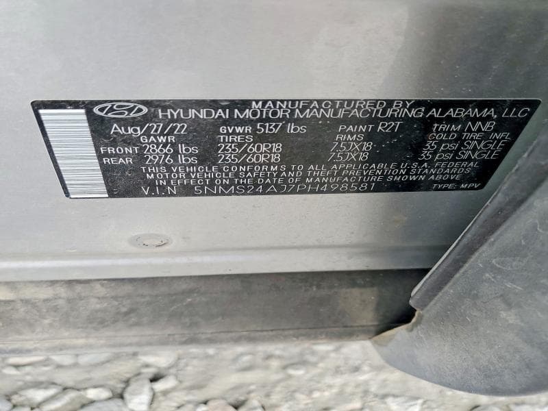2023 HYUNDAI SANTA FE SEL 13