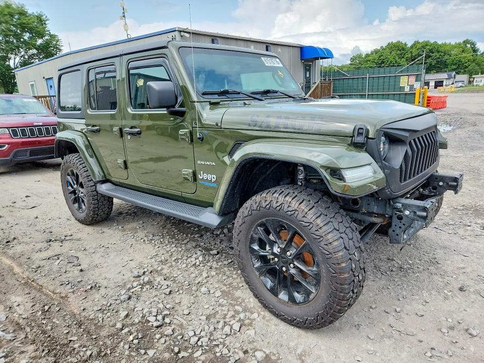 2022 JEEP WRANGLER UNLIMITED SAHARA 4XE 4