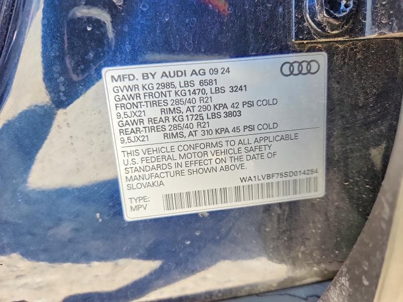 2025 AUDI Q7 PREMIUM PLUS 14