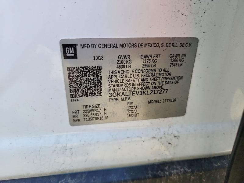 2019 GMC TERRAIN SLE 14