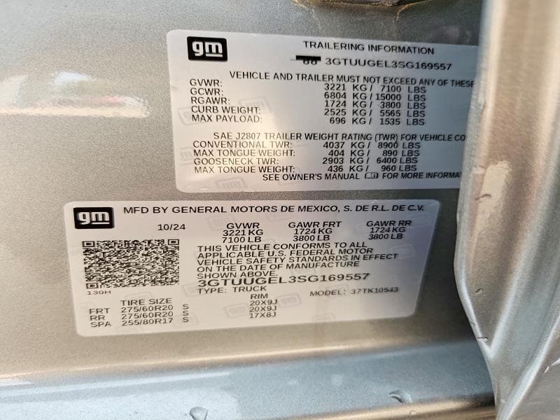2025 GMC SIERRA K1500 DENALI 12