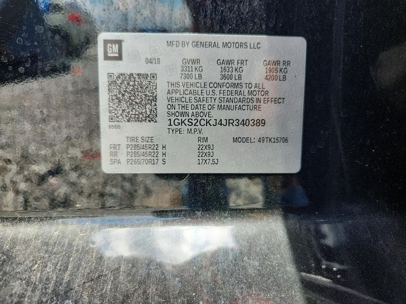 2018 GMC YUKON DENALI 14