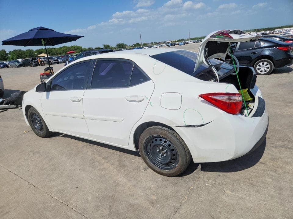 2019 TOYOTA COROLLA LE 2