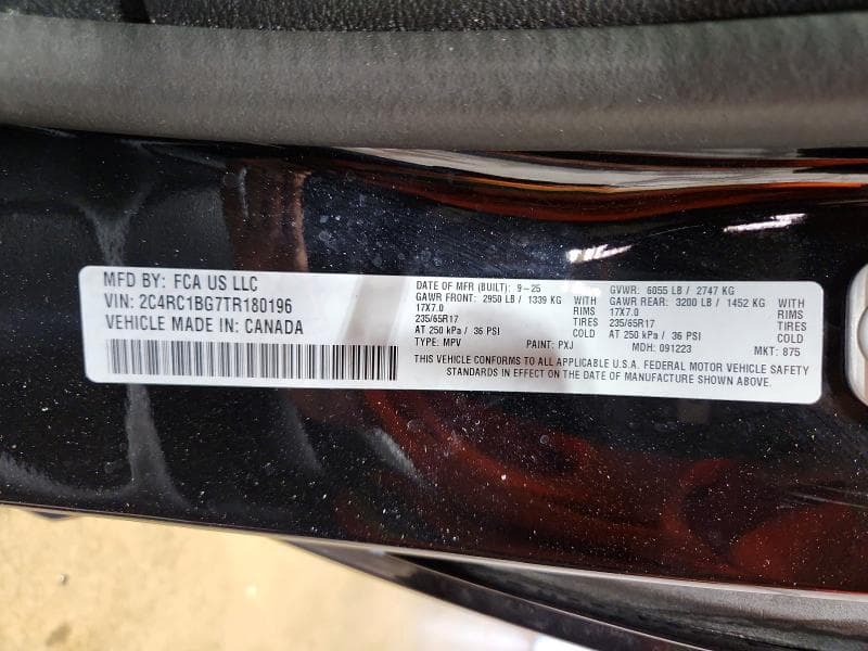 2026 CHRYSLER PACIFICA SELECT 13