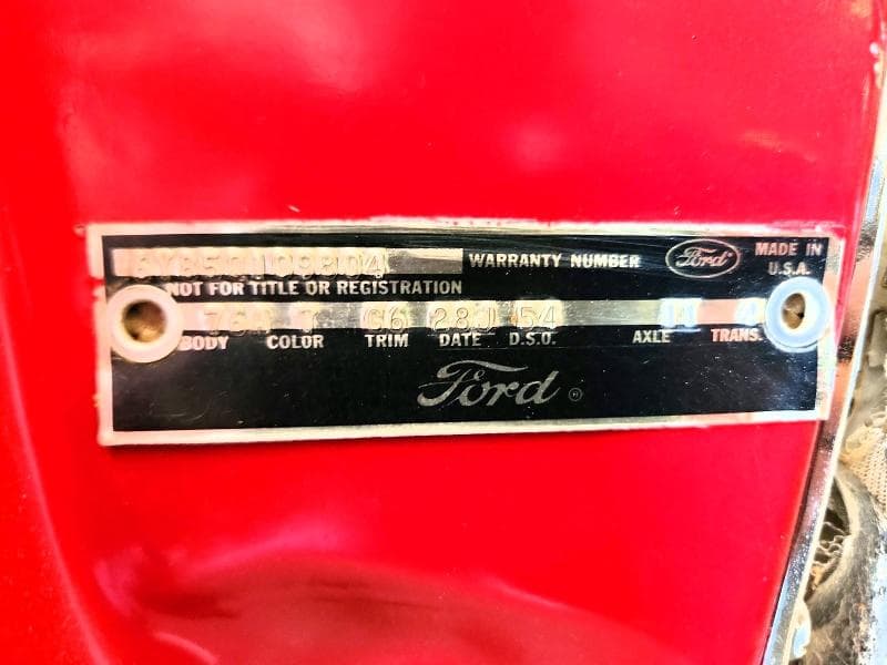 1966 FORD T BIRD 12