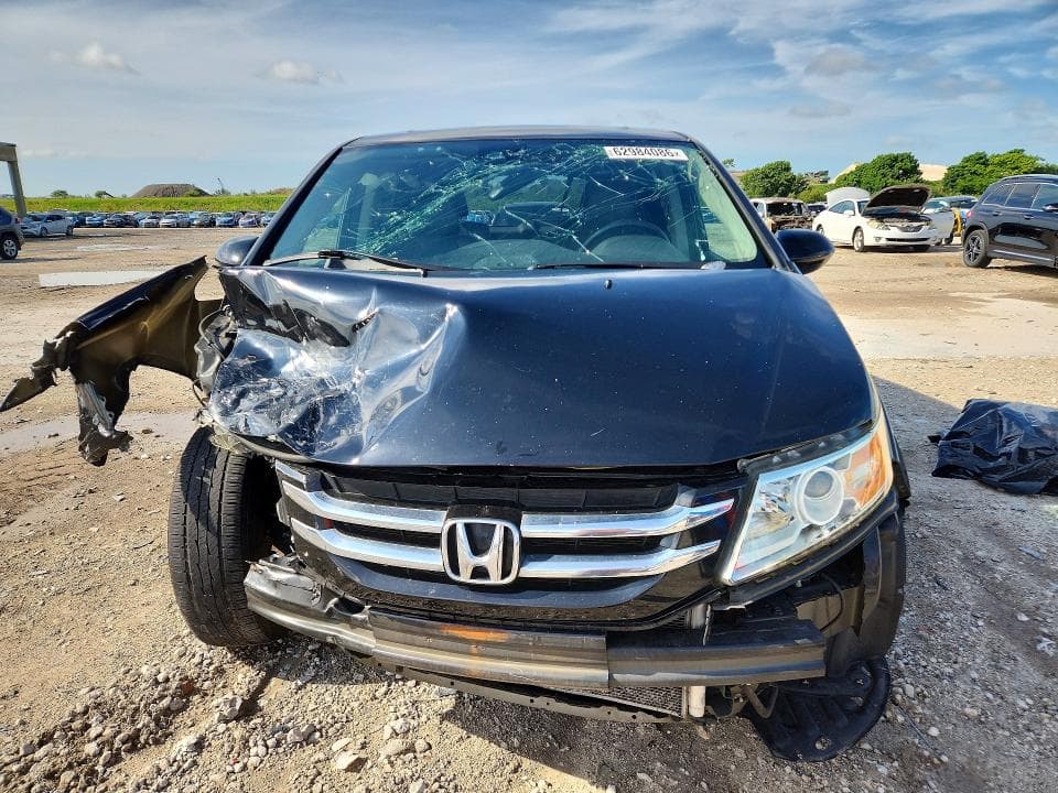 2017 HONDA ODYSSEY EXL 5