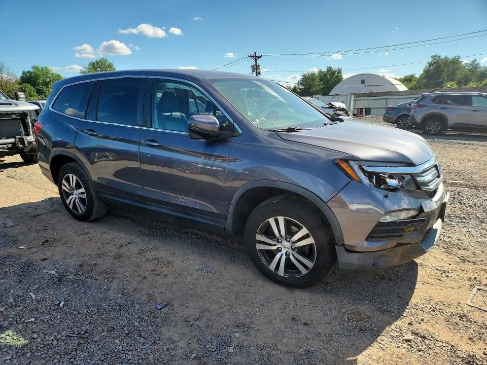 2017 HONDA PILOT EXLN 4