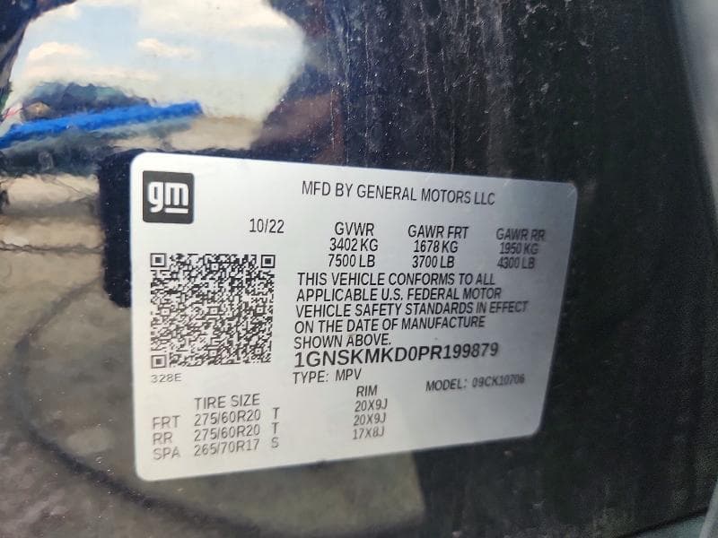 2023 CHEVROLET TAHOE K1500 LS 13