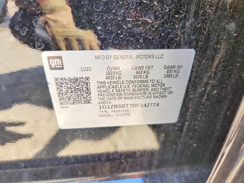 2024 CHEVROLET MALIBU LS 12