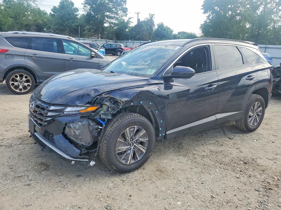 2022 HYUNDAI TUCSON BLUE - 1