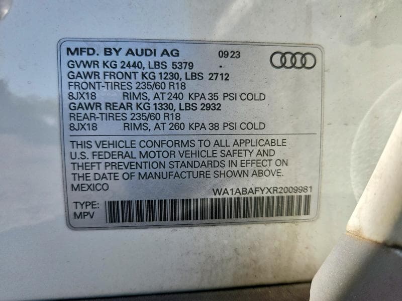 2024 AUDI Q5 PREMIUM 40 13
