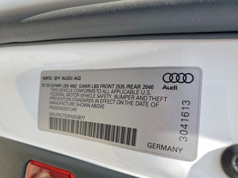 2024 AUDI A5 PREMIUM PLUS 45 12