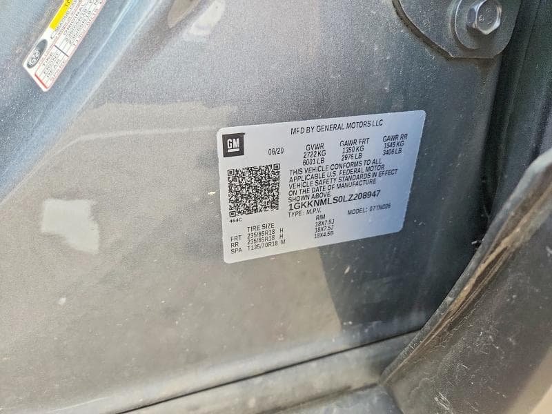 2020 GMC ACADIA SLT 13