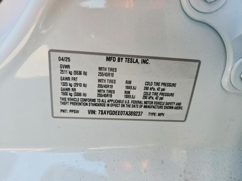 2026 TESLA MODEL Y 13