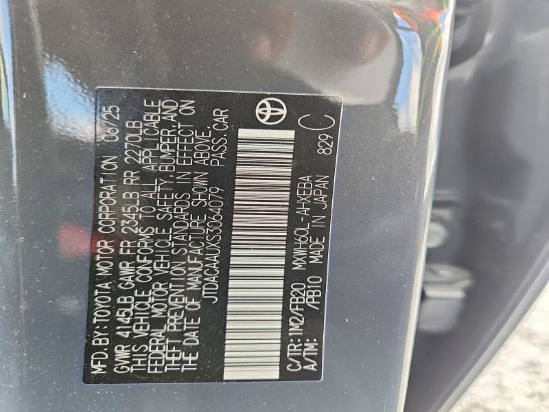 2025 TOYOTA PRIUS LE 12