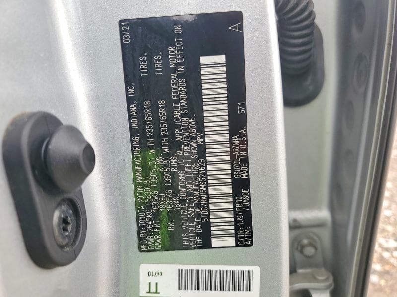 2021 TOYOTA HIGHLANDER L 13
