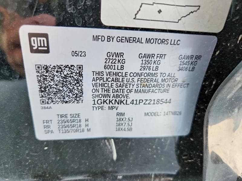 2023 GMC ACADIA SLE 14