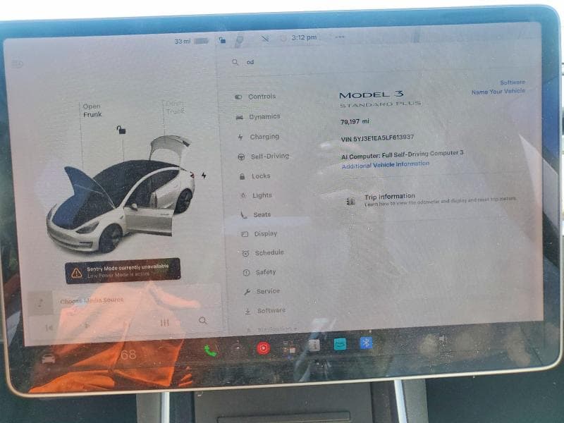 2020 TESLA MODEL 3 9