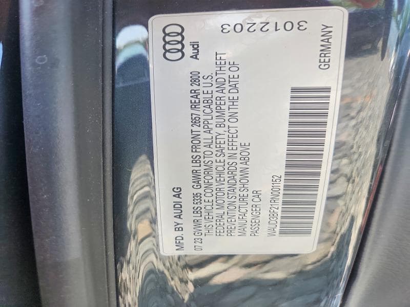 2024 AUDI A6 PREMIUM 12