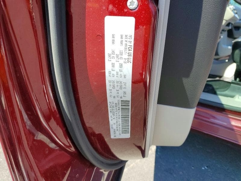 2018 CHRYSLER PACIFICA LIMITED 14