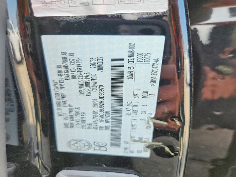 2017 FORD ESCAPE TITANIUM 13