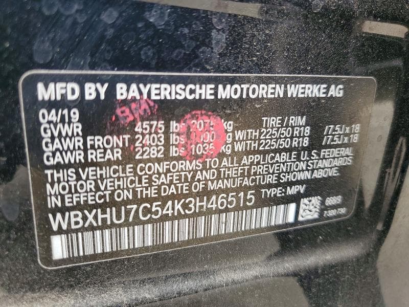 2019 BMW X1 SDRIVE28I 13