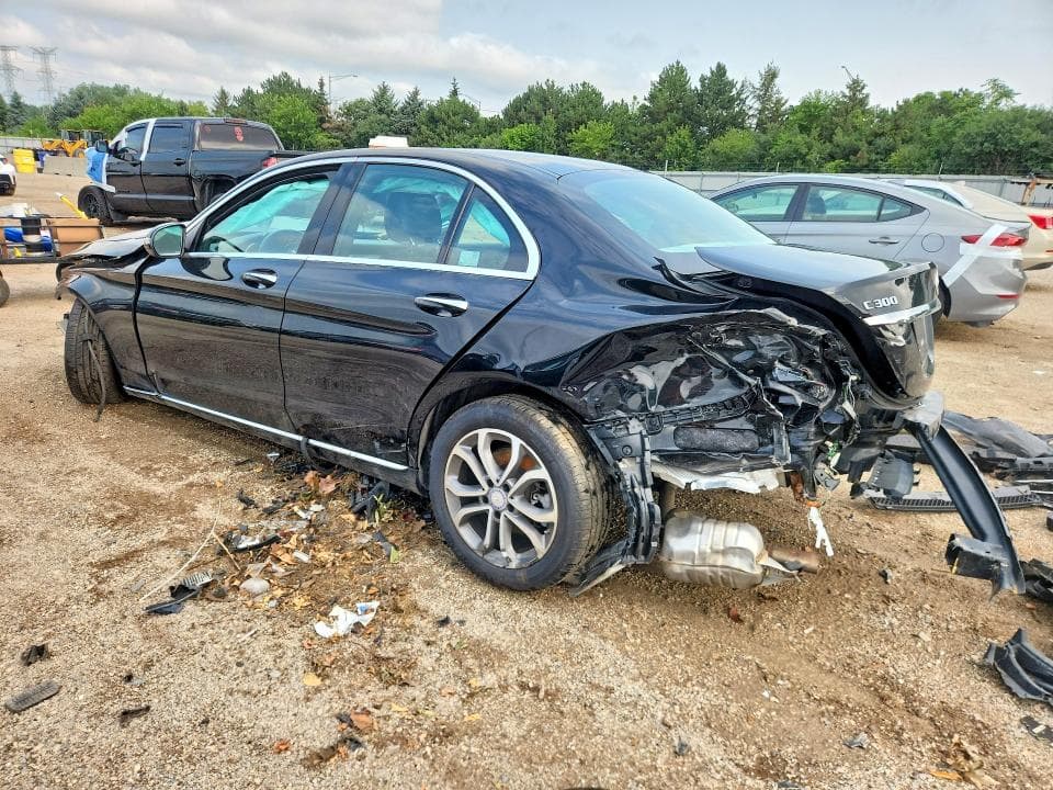 2017 MERCEDES-BENZ C 300 4MATIC 300 4MATIC 4