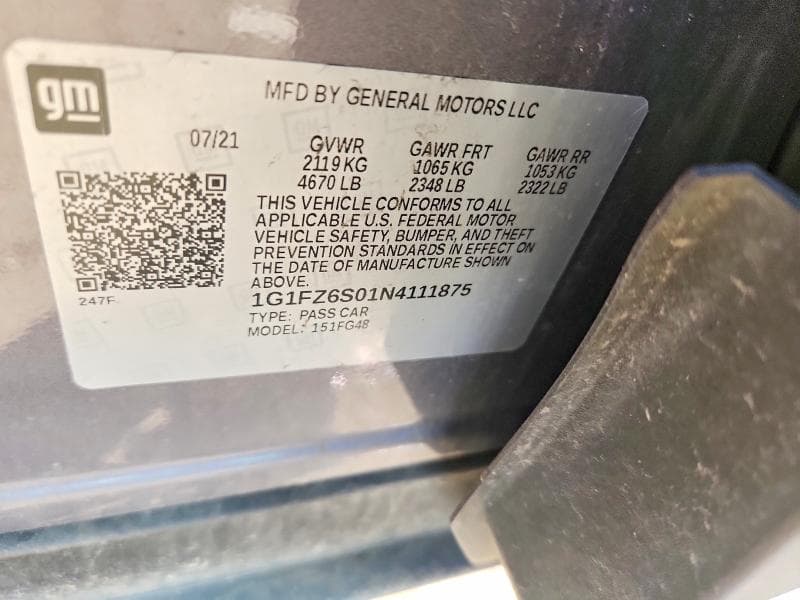 2022 CHEVROLET BOLT EUV PREMIER 12