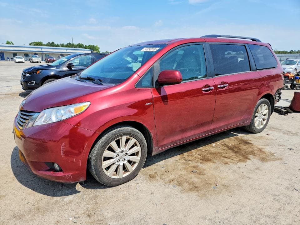 2017 TOYOTA SIENNA XLE 7-PASSENGER