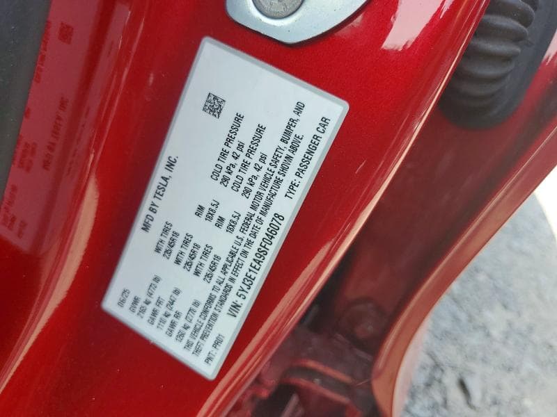 2025 TESLA MODEL 3 12