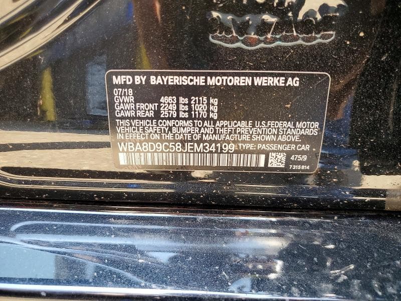 2018 BMW 330 XI 12
