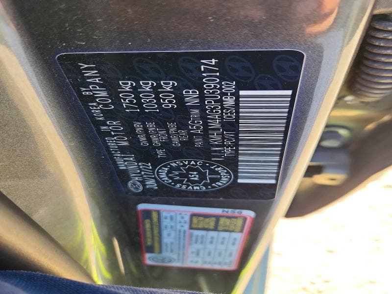 2023 HYUNDAI ELANTRA SEL SEL 12