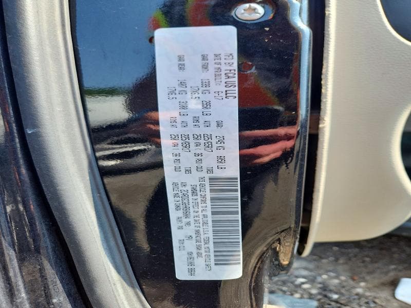 2017 DODGE GRAND CARAVAN SXT 13