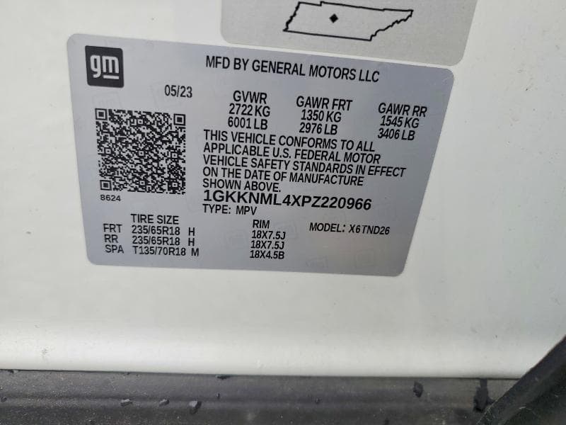 2023 GMC ACADIA SLT 13