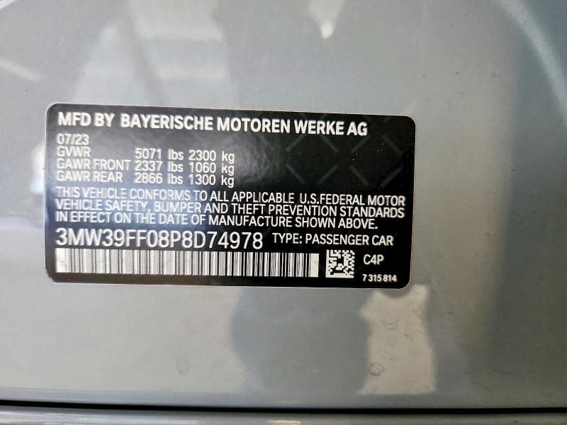 2023 BMW 330E 13