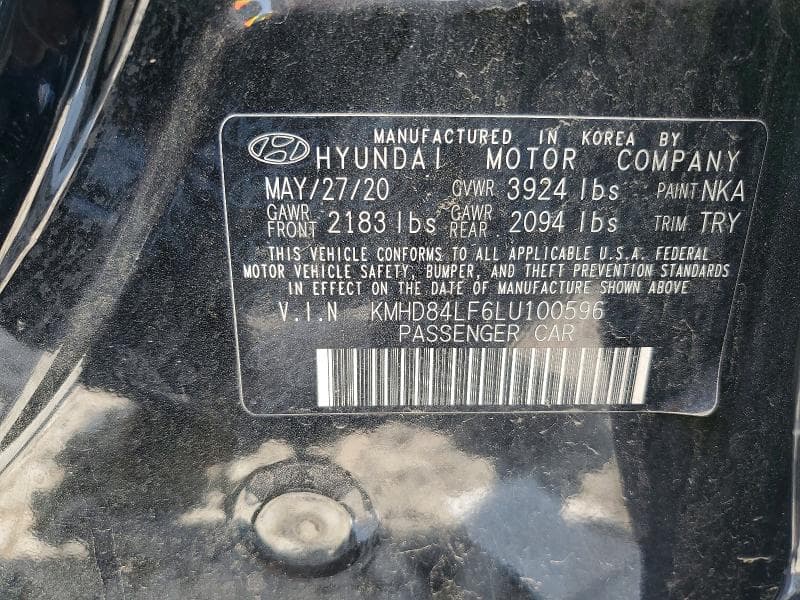 2020 HYUNDAI ELANTRA VALUE EDITION 12