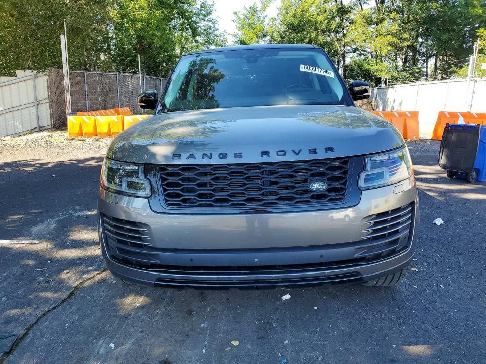2018 LAND ROVER RANGE ROVER HSE 5