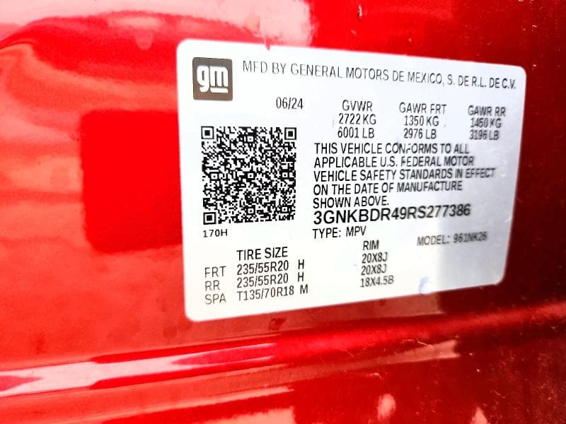 2024 CHEVROLET BLAZER 3LT 12