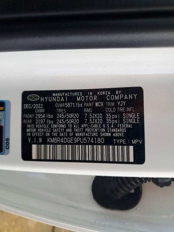 2023 HYUNDAI PALISADE SEL PREMIUM 14