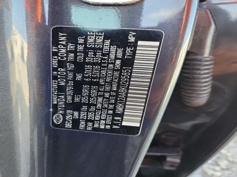 2019 HYUNDAI KONA SE 13