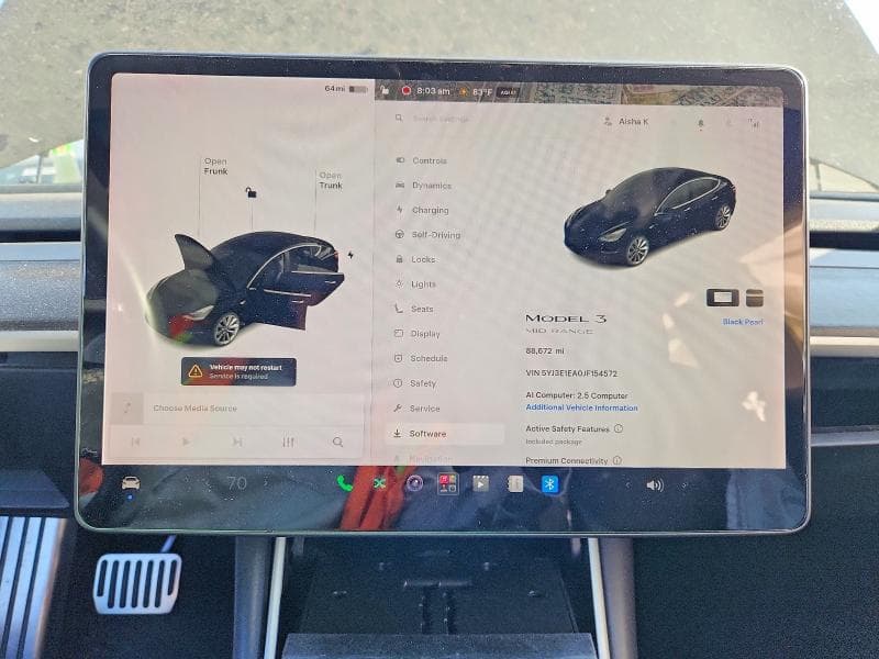 2018 TESLA MODEL 3 9
