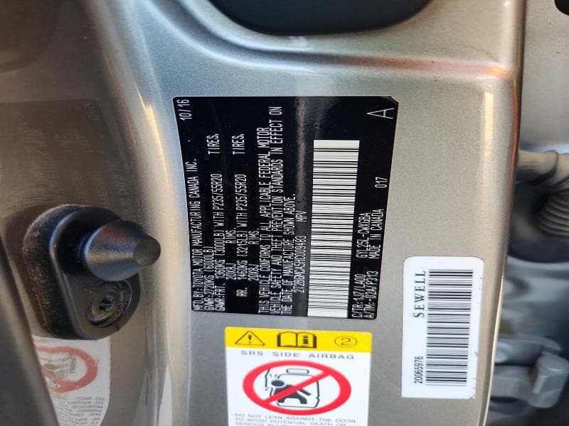 2017 LEXUS RX 450H BASE 13