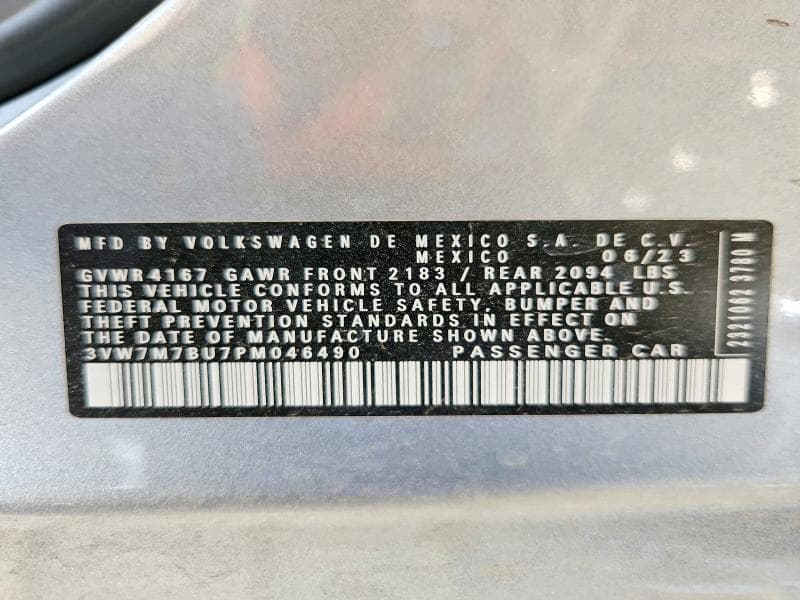 2023 VOLKSWAGEN JETTA SE 12