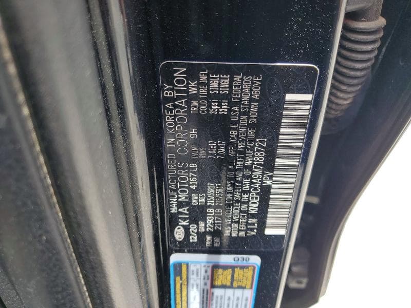 2021 KIA SELTOS LX 14