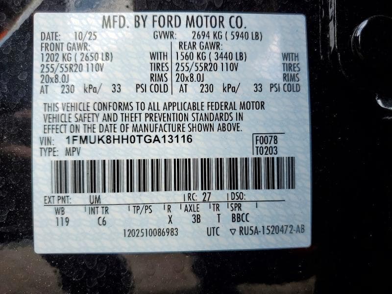 2026 FORD EXPLORER PLATINUM 13
