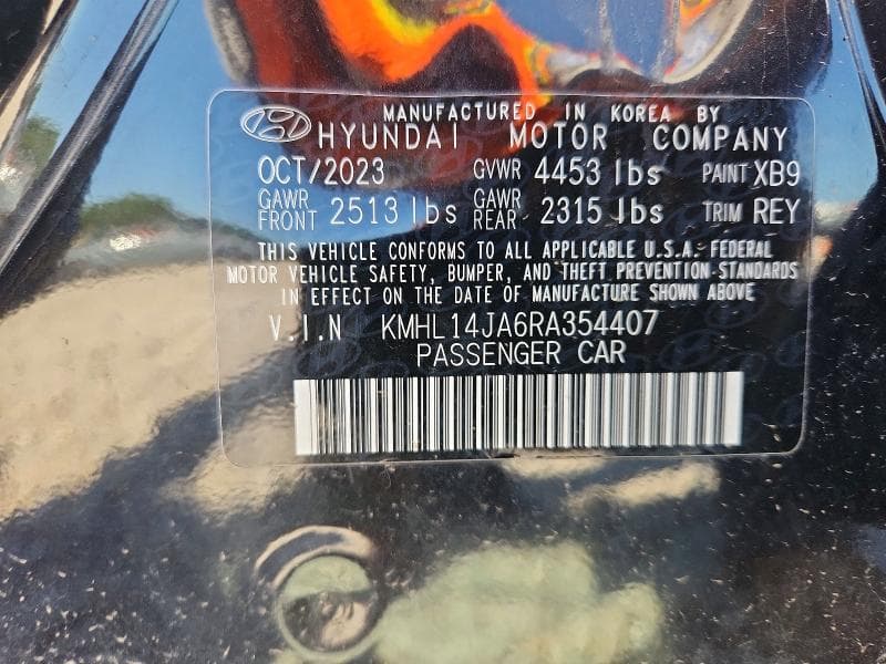 2024 HYUNDAI SONATA SEL 12