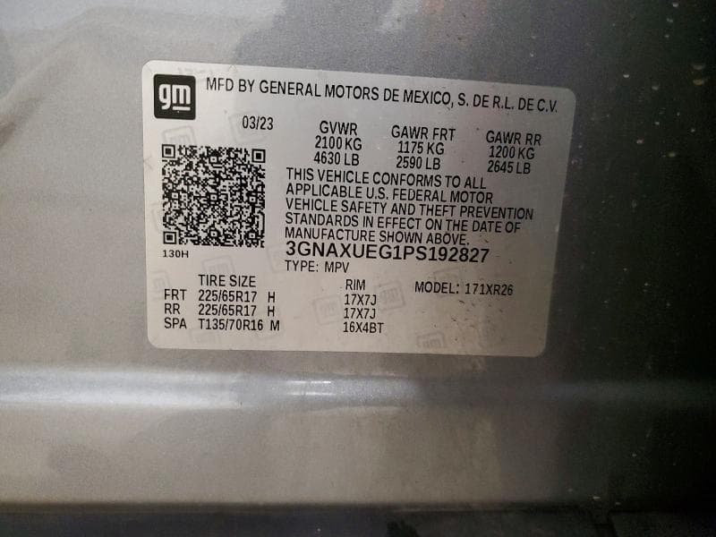 2023 CHEVROLET EQUINOX LT 13