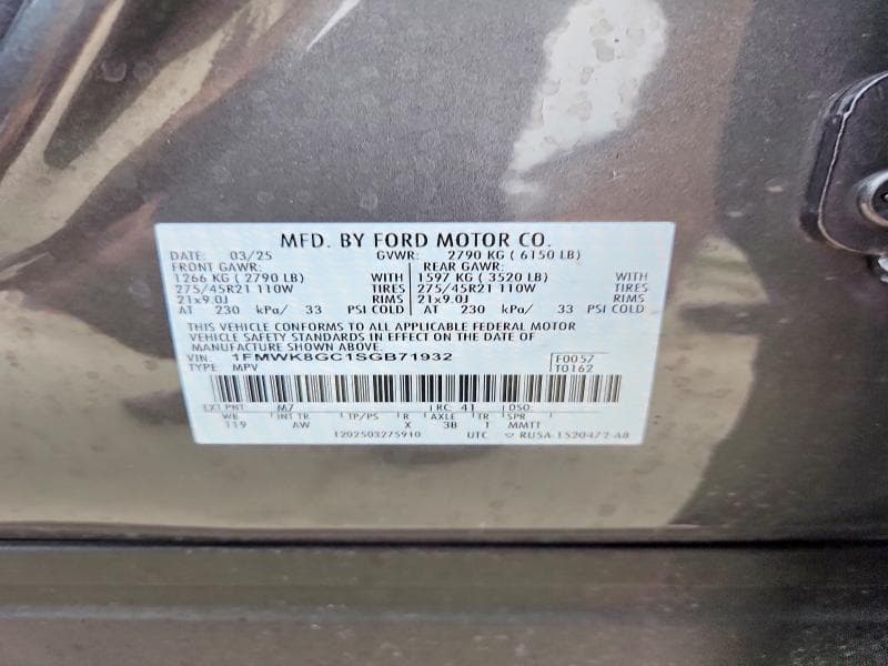 2025 FORD EXPLORER ST 14